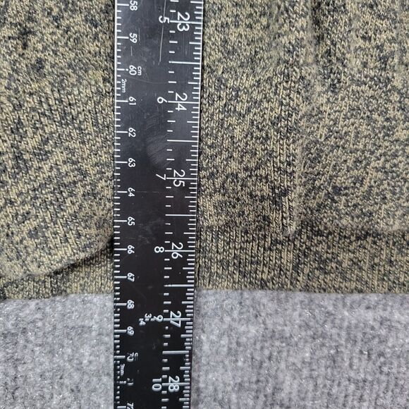 NORDSTROM Mens Shop Green Cashmere Blend V-Neck Long Sleeve Sweater SIZE LARGE - Picture 5 of 10